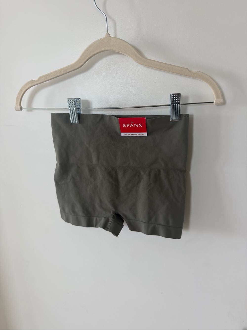New Spanx Women's High-Waist Shaping Shorts — Olive